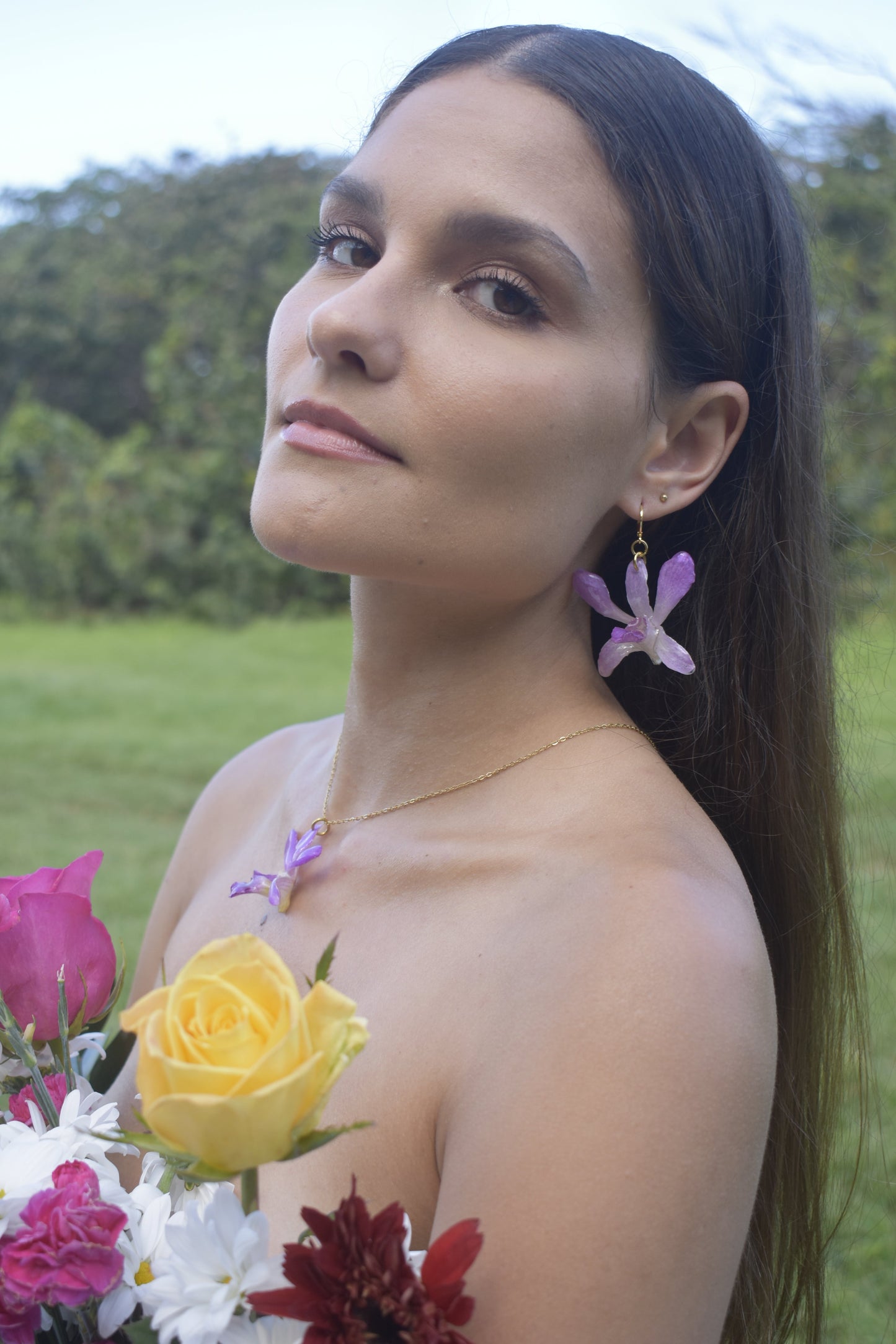 Orquídea Earrings