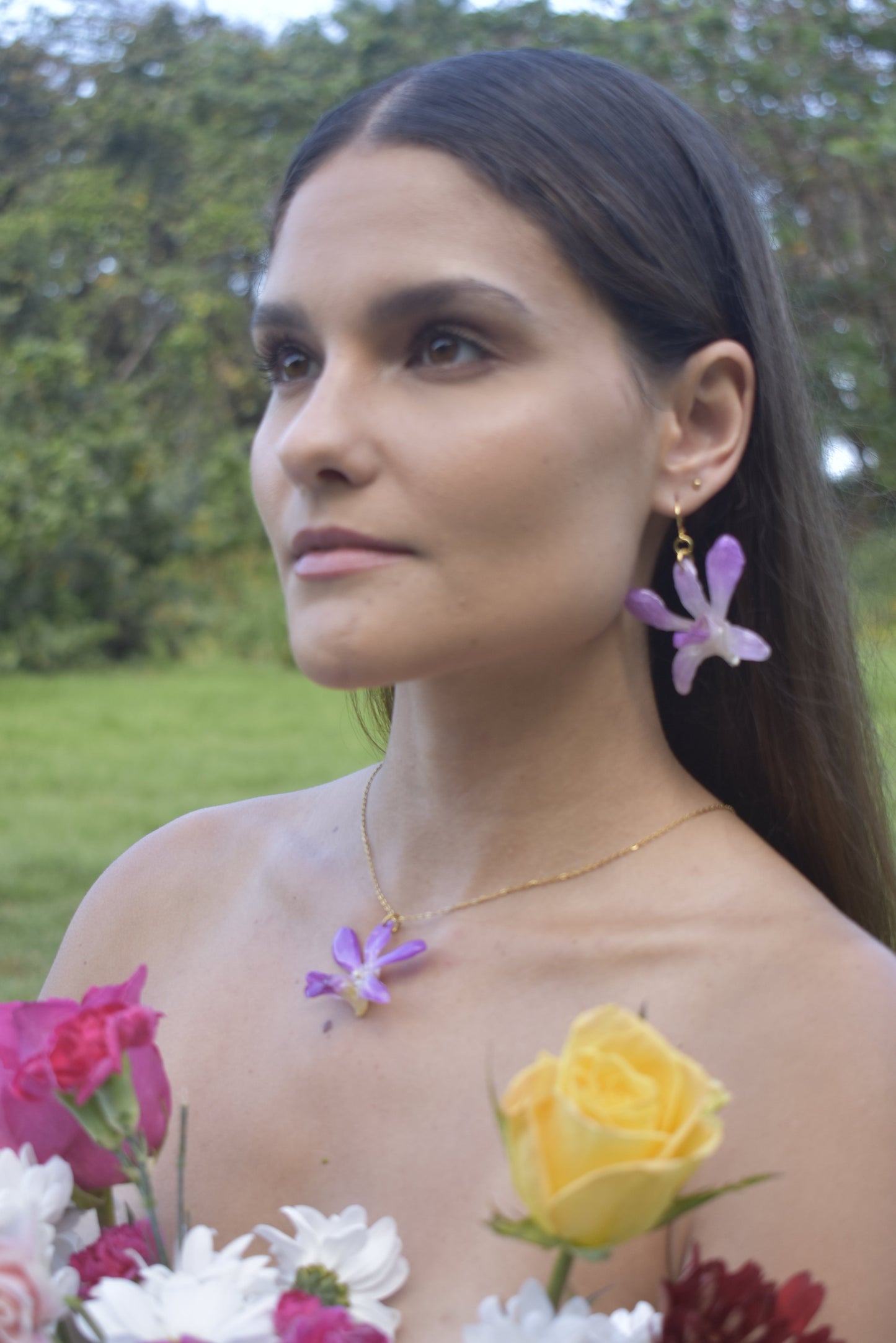 Orquídea Earrings
