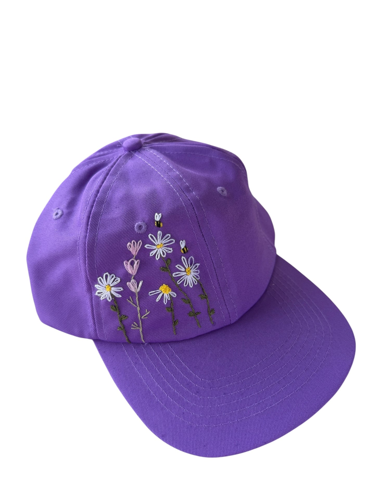 Hand embroidered hat
