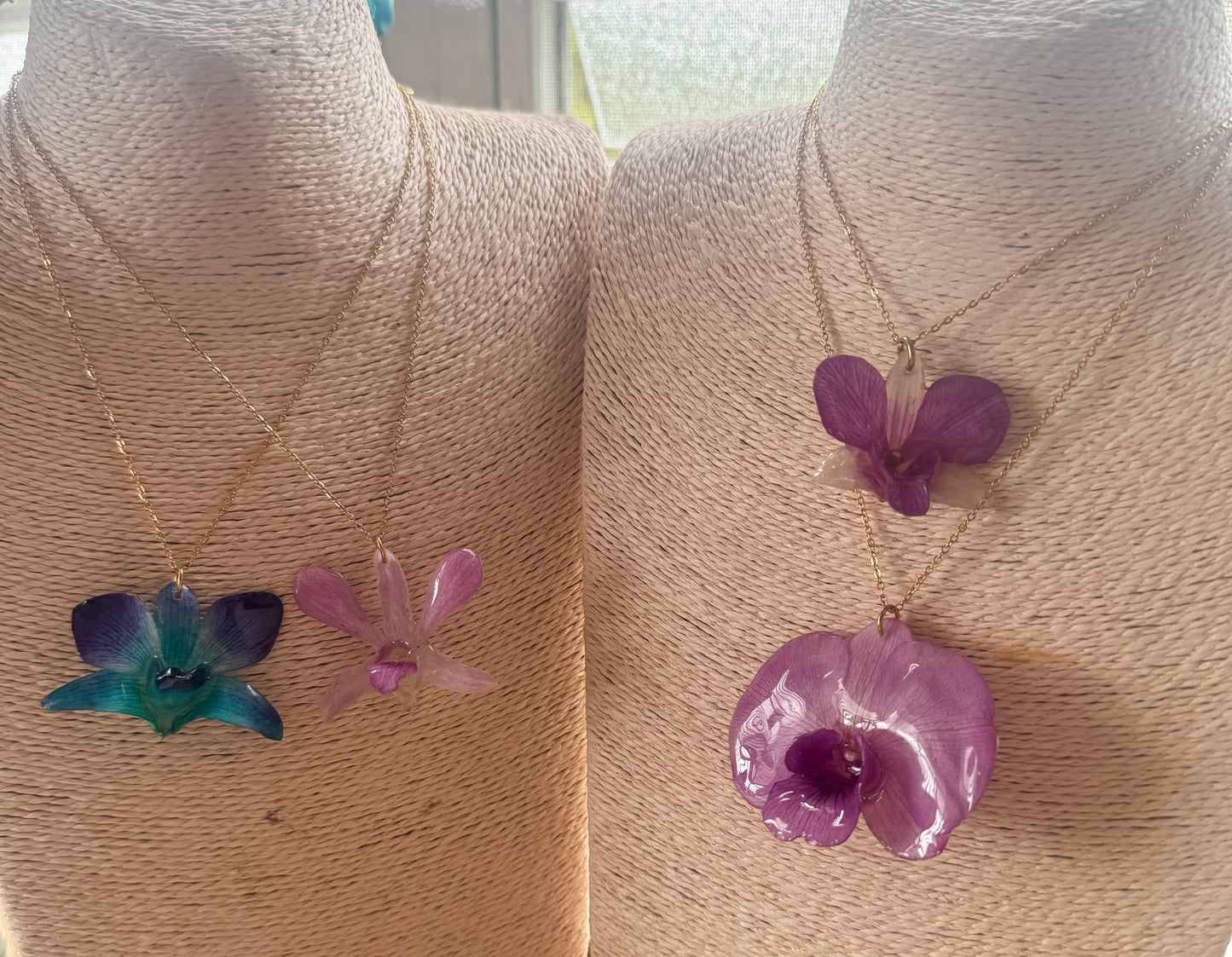 Orquídea necklace