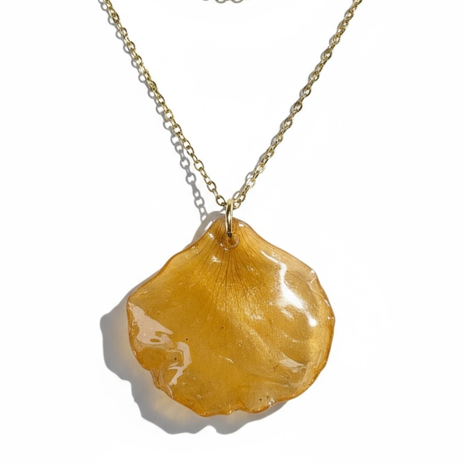 Flamboyán necklace amarillo