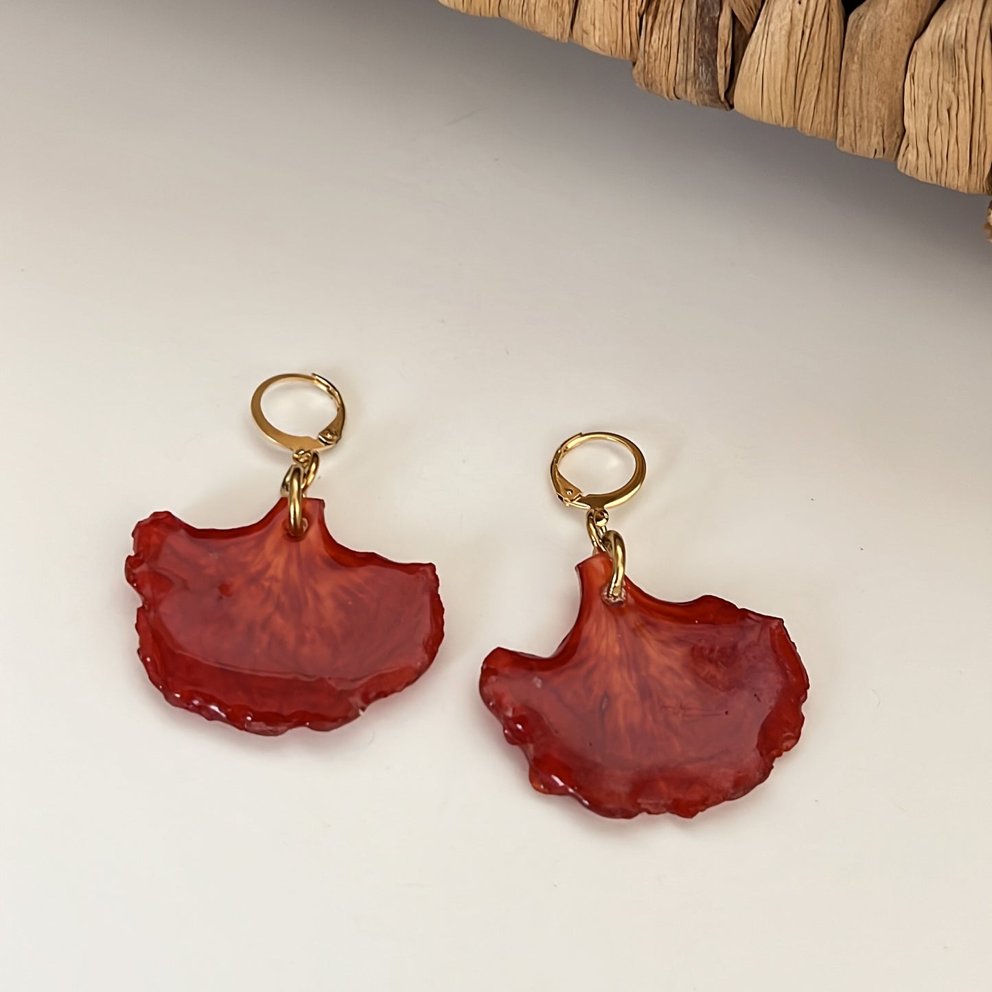Flamboyán earrings