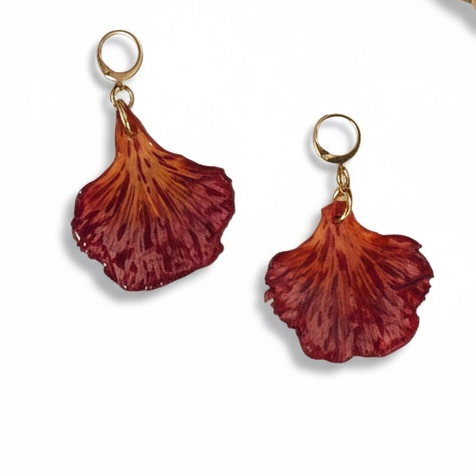 Flamboyán earrings