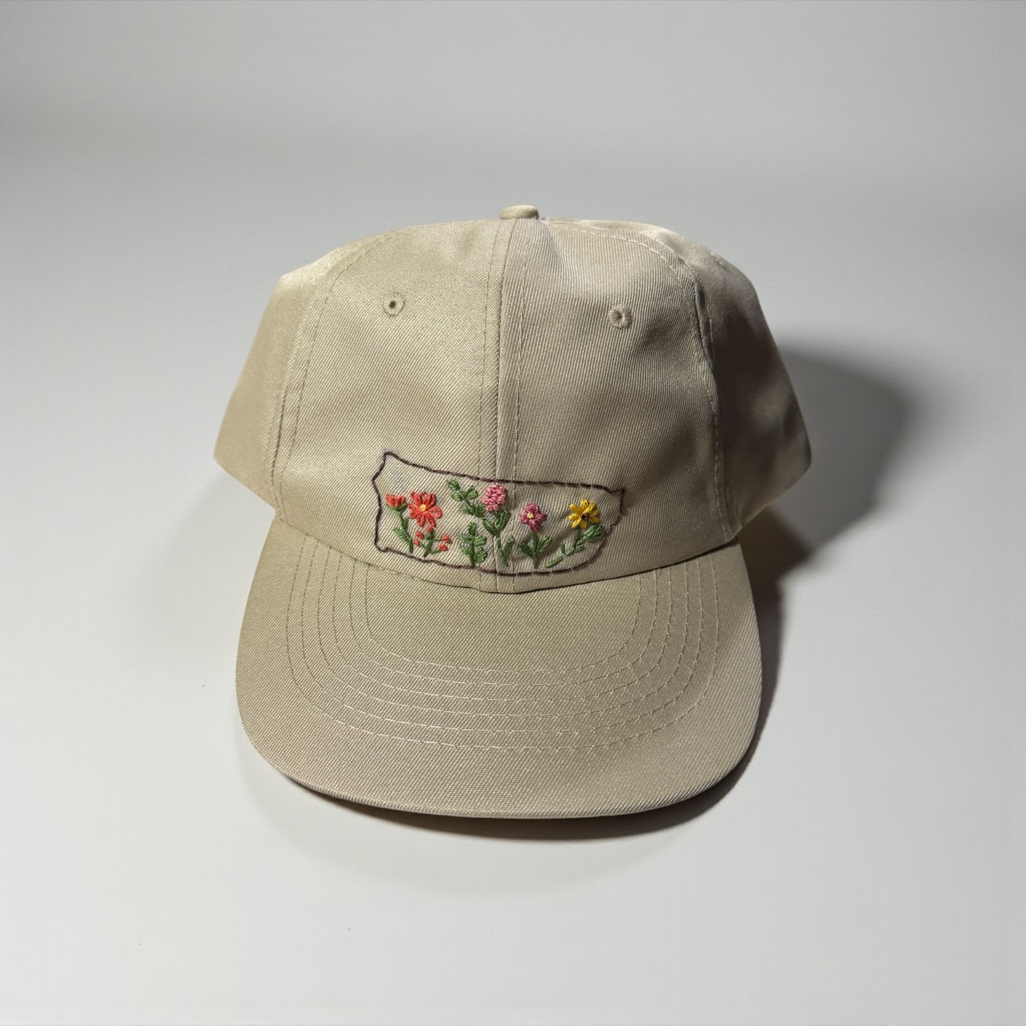 Puerto Rico Hand embroidered hat